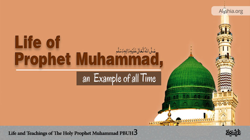 Life and Teachings of The Holy Prophet Muhammad (PBUH) (3)