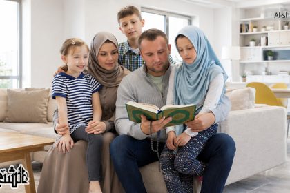 The relationship between faith and love in a Muslim family