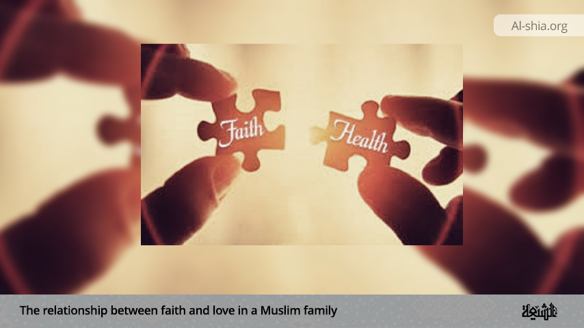 The relationship between faith and love in a Muslim family