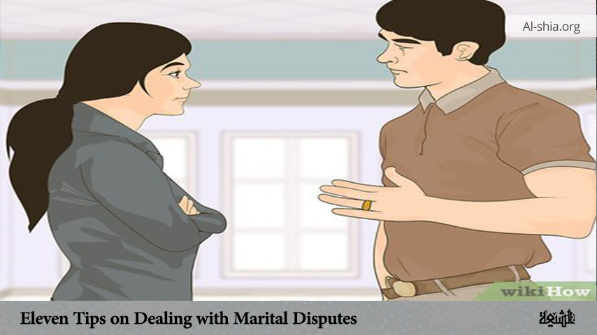 Eleven Tips on Dealing with Marital Disputes