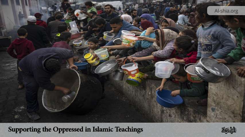 Supporting the Oppressed in Islamic Teachings