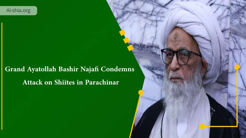 Grand Ayatollah Bashir Najafi Condemns Attack on Shiites in Parachinar